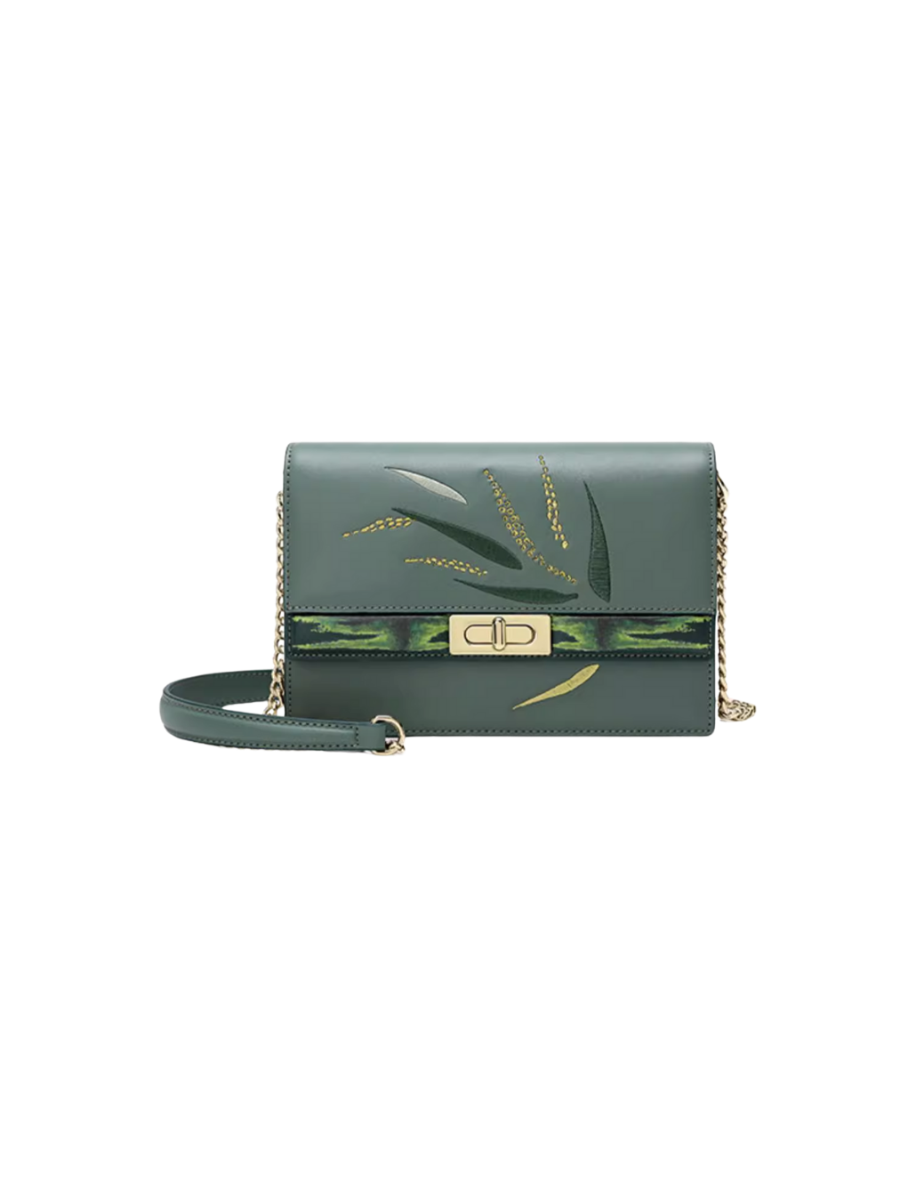 Tang Imperial 23 Embroidered Bamboo Sonata Clutch