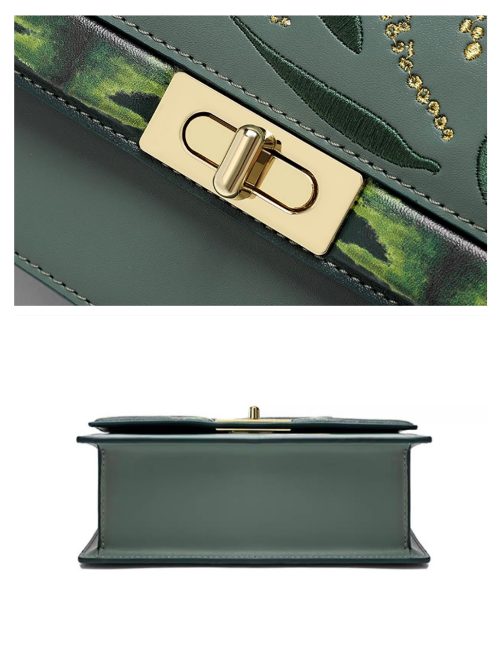 Tang Imperial 23 Embroidered Bamboo Sonata Clutch