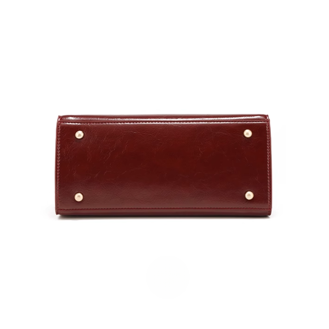 Tang Red 29 Glazed Scarlet Tote