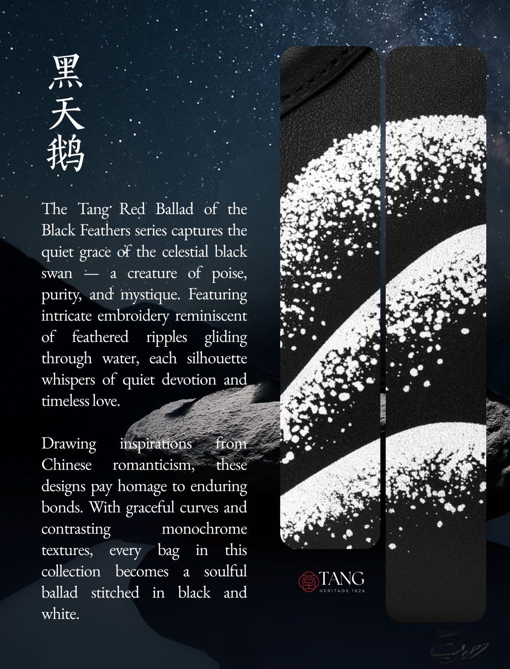 Tang Imperial 28 Ballad of the Black Feathers Tote