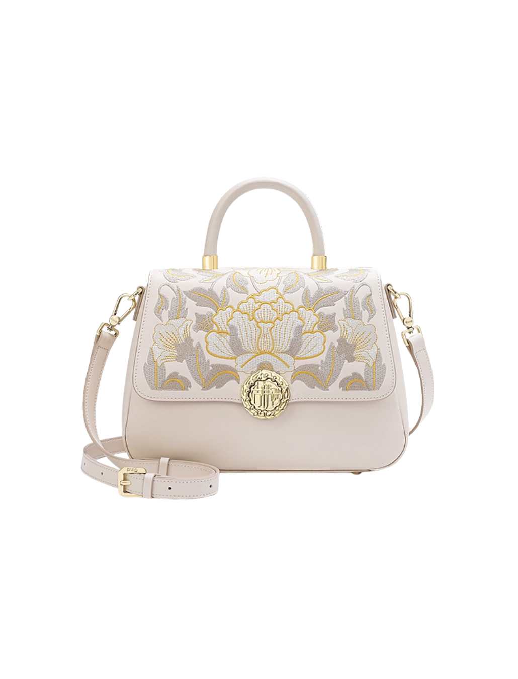 Tang Imperial 25 Embroidered Blossoms Tote