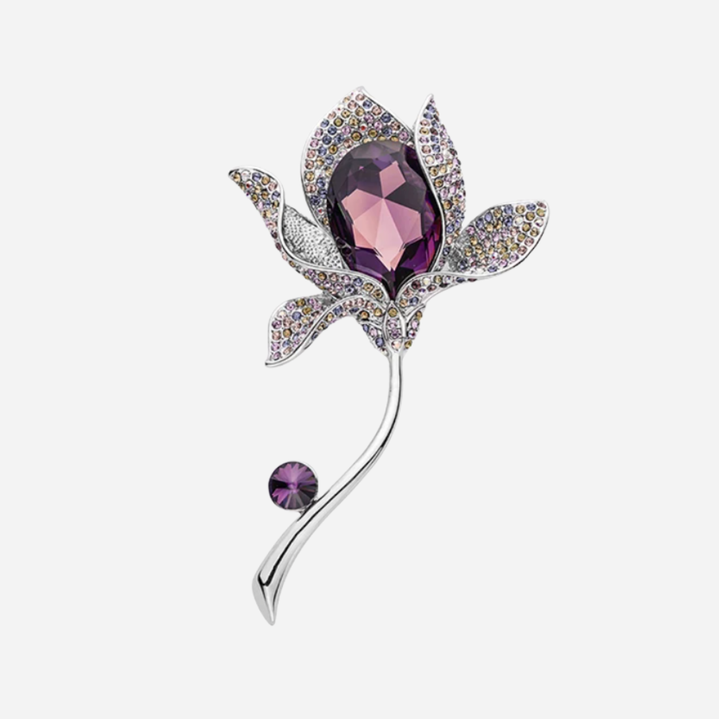 Noble Magnolia Brooch