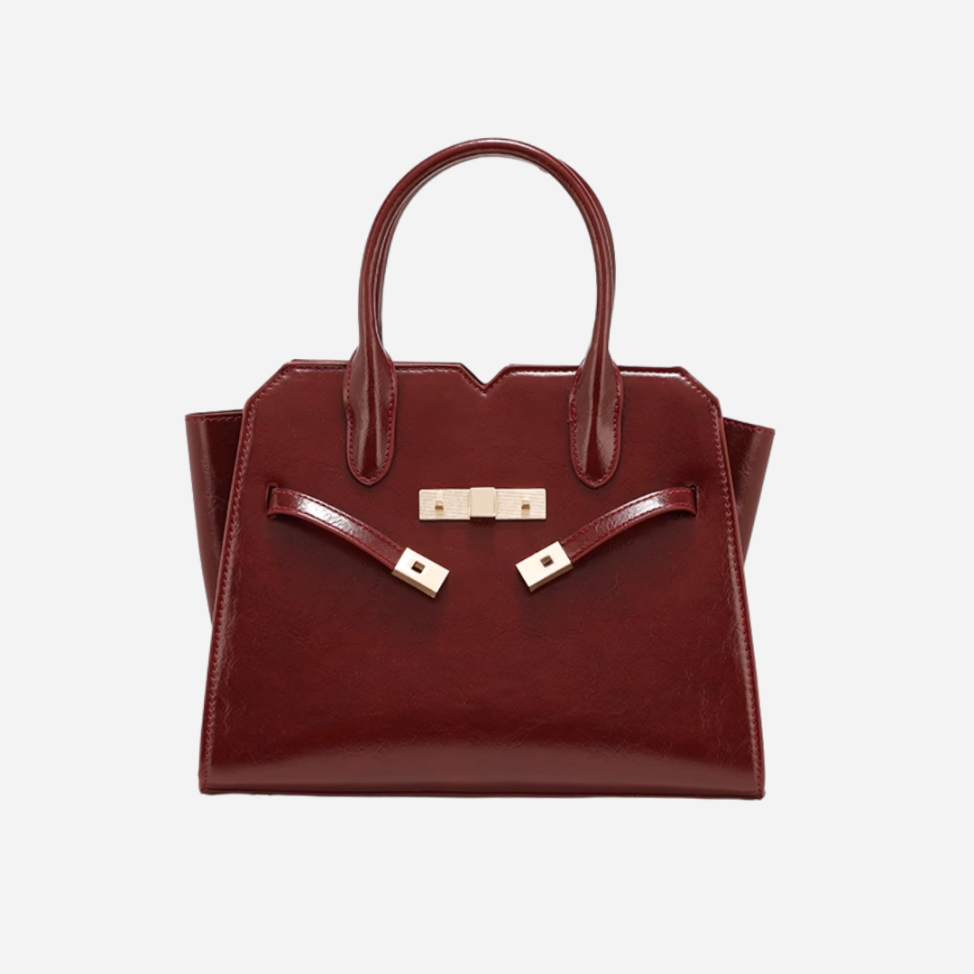 Tang Red 29 Glazed Scarlet Tote