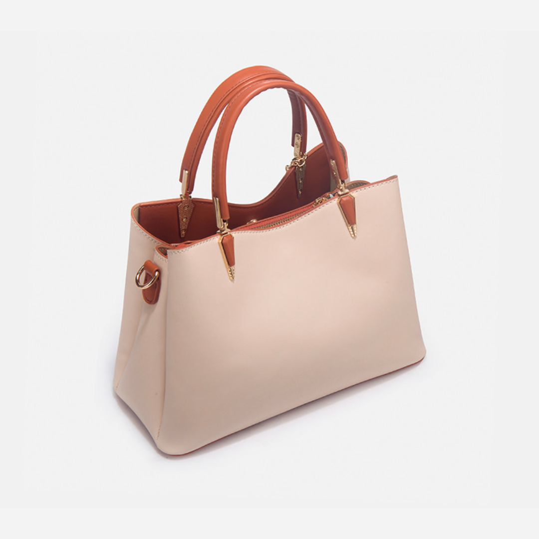 Tang Red 28 Embroidered-Peony Tote IV