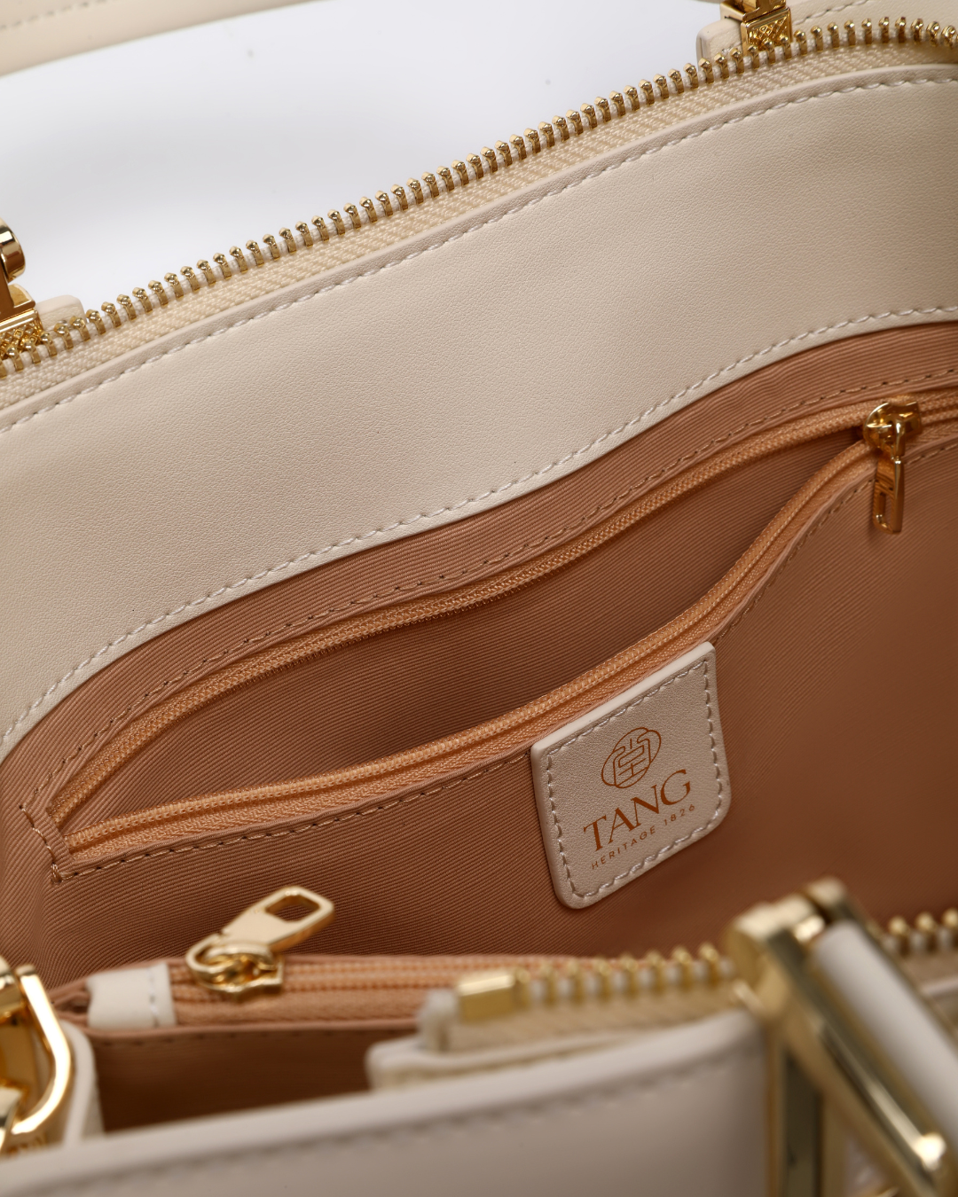 Tang Red 28 Embroidered Orchid Tote