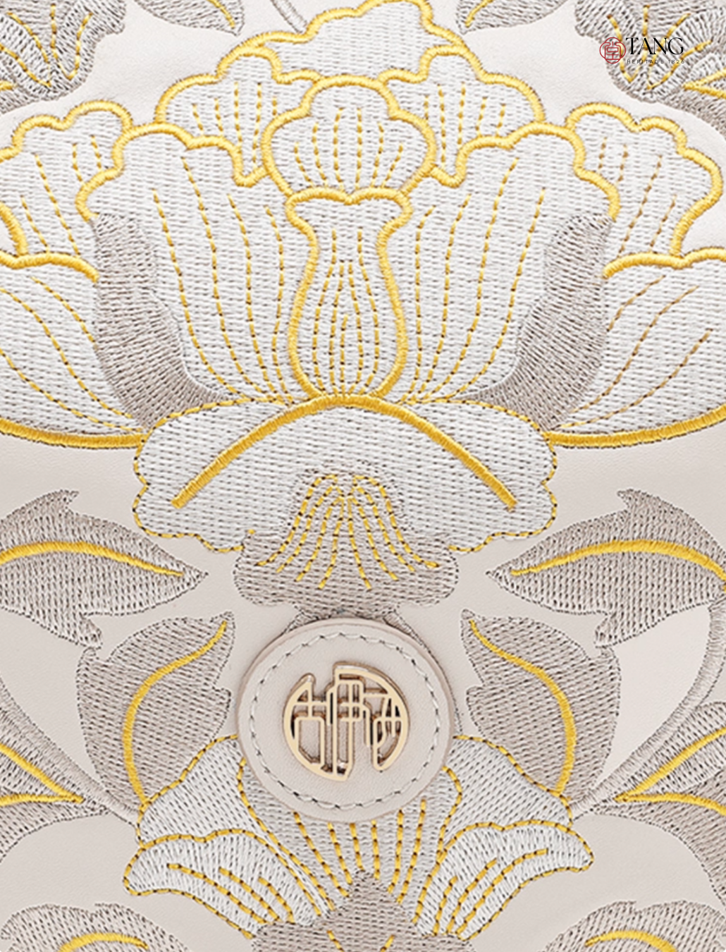 Tang Imperial 25 Embroidered Blossoms Clutch
