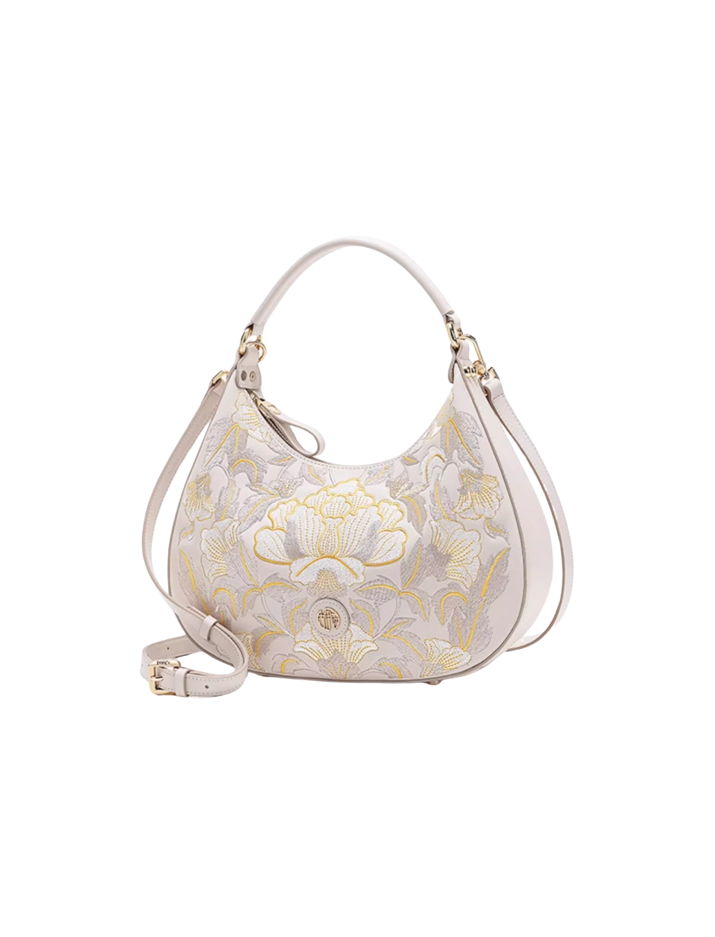 Tang Imperial 25 Embroidered Blossoms Clutch