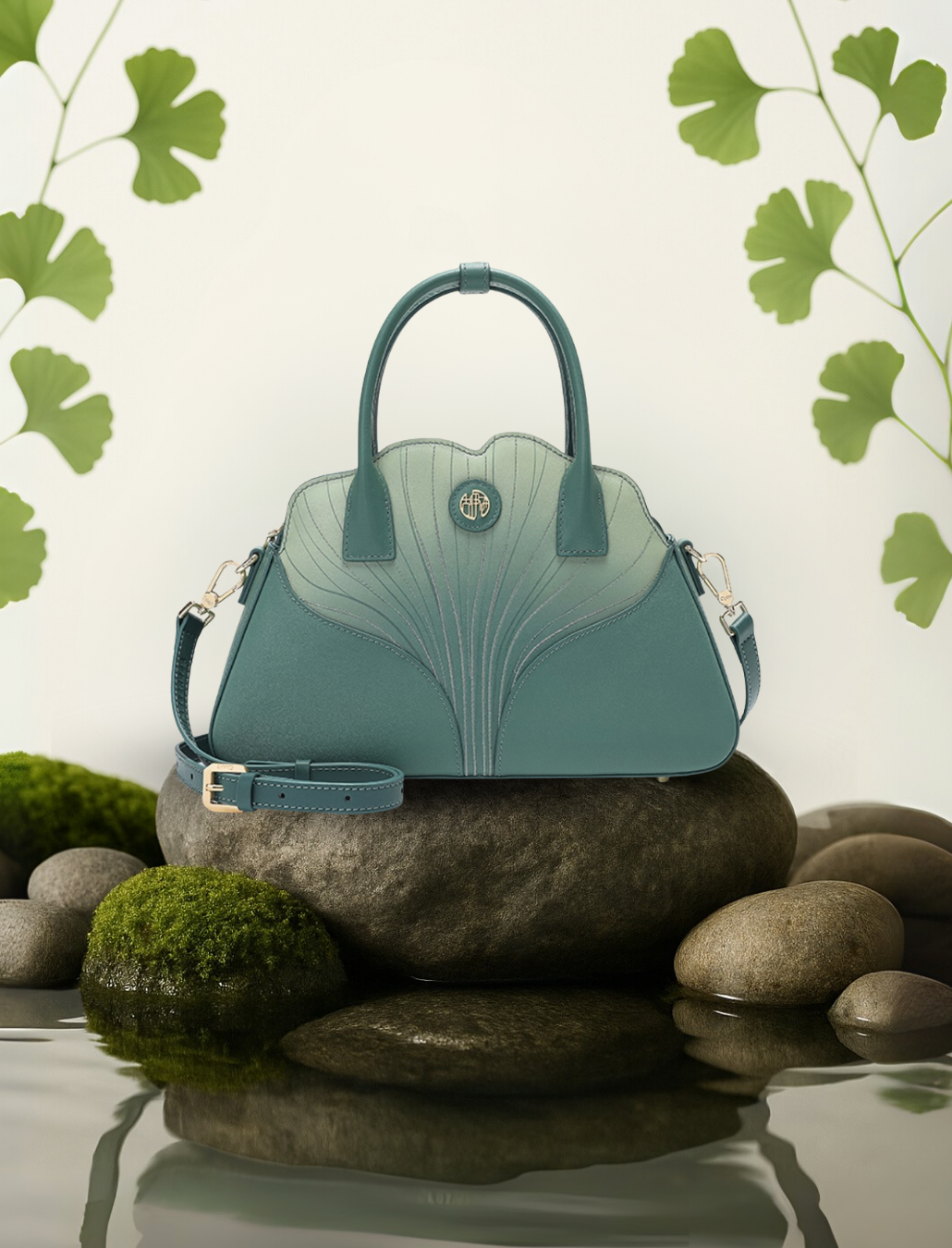 Tang Imperial 29 Embroidered Ginkgo Waltz Tote