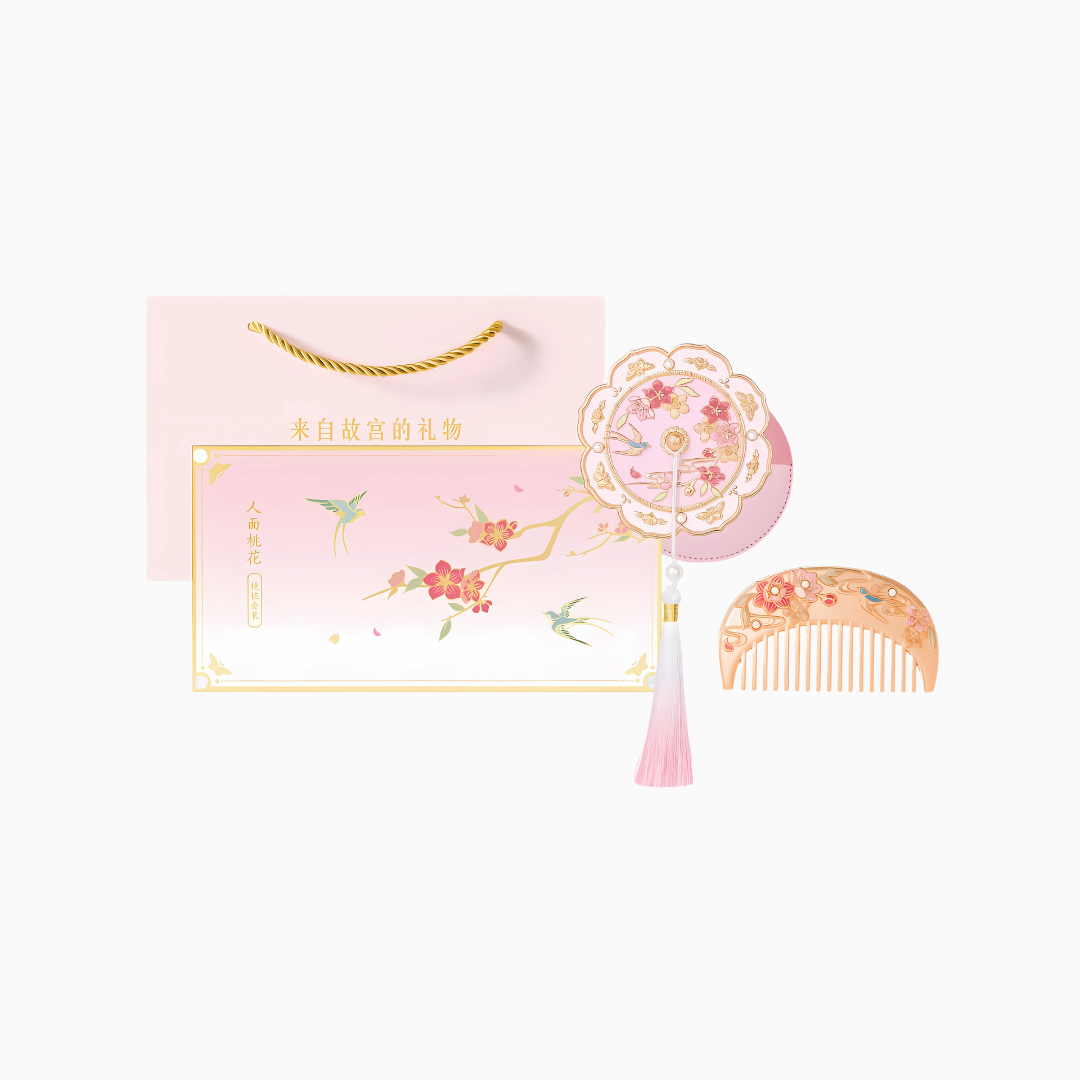 Springtime Radiance Mirror & Comb Gift Set