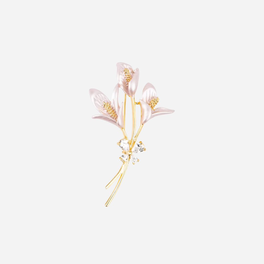 Wind Song Lily Brooch