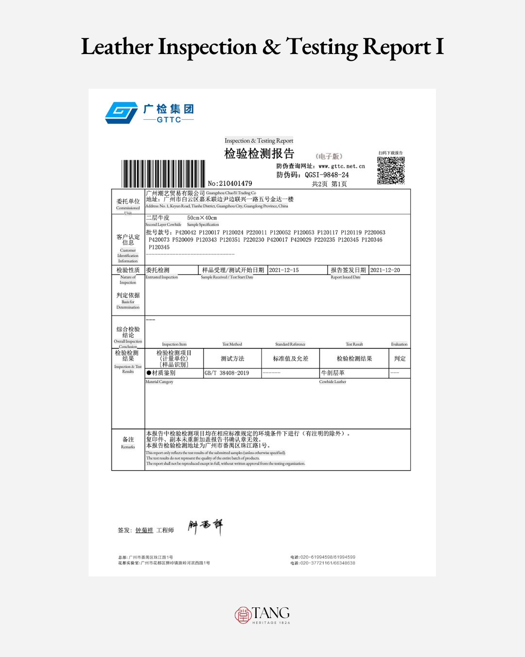 Tang Red 28 Embroidered Orchid Tote