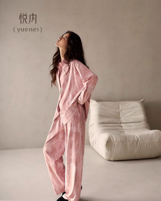 Fěn Pajamas Set (Long-Sleeve & Pants)