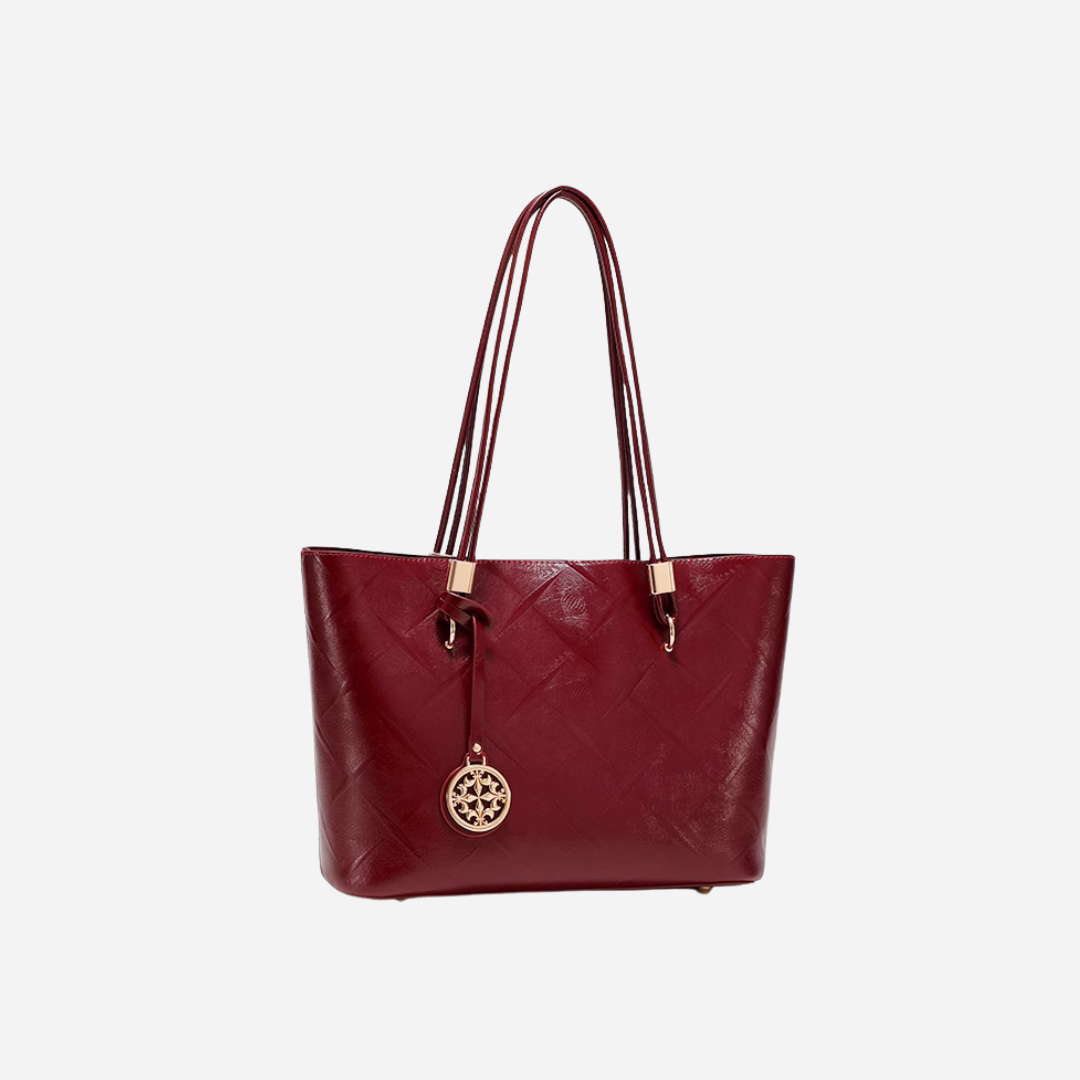 Tang Red 28 Glazed Scarlet Tote