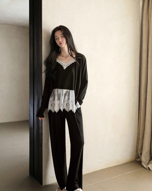 Xuě Pajamas Set (Midnight)