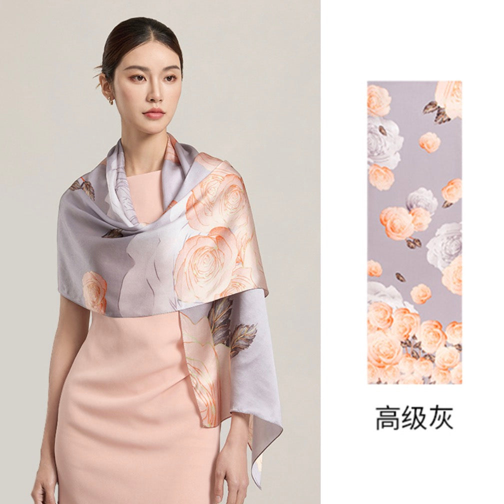 Timeless Elegance Mulberry Silk Scarf (170x53cm)