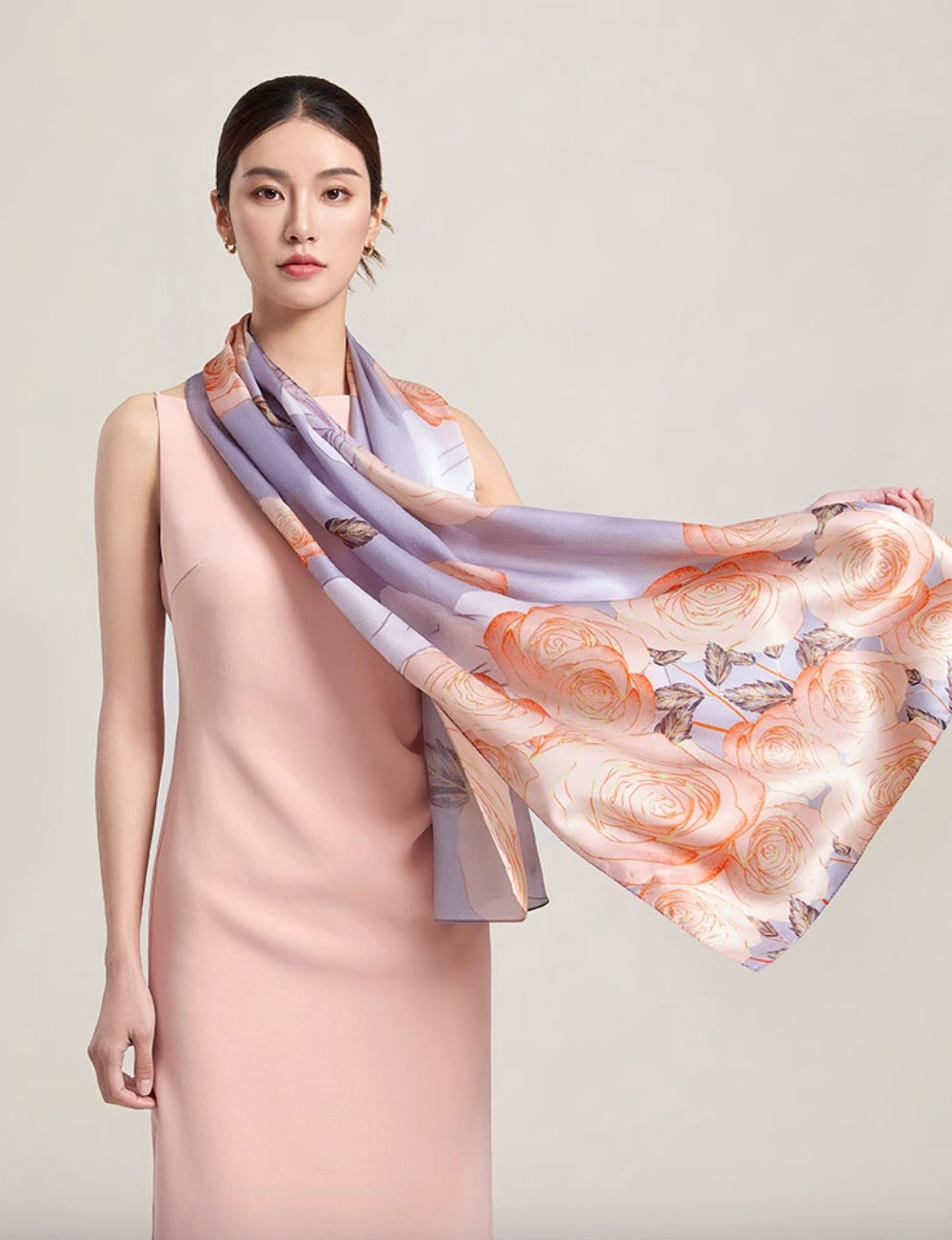 Timeless Elegance Mulberry Silk Scarf (170x53cm)
