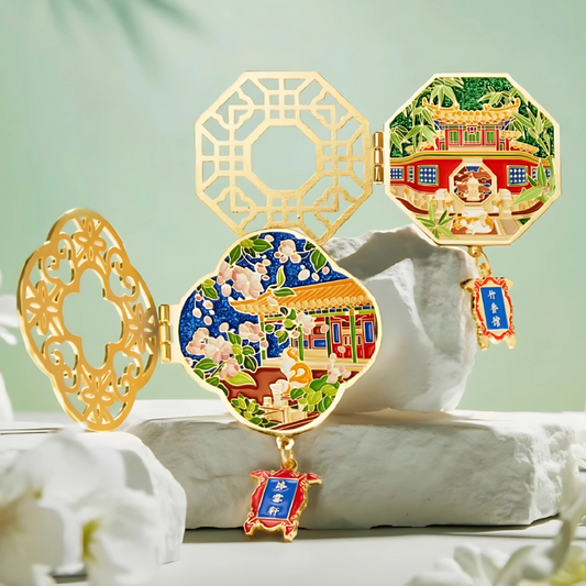 Window Reflections of the Palace Fridge Magnet Gift Set