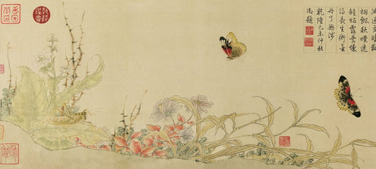 All You Need To Know About “Sketches of Butterflies” Chinese Artwork
