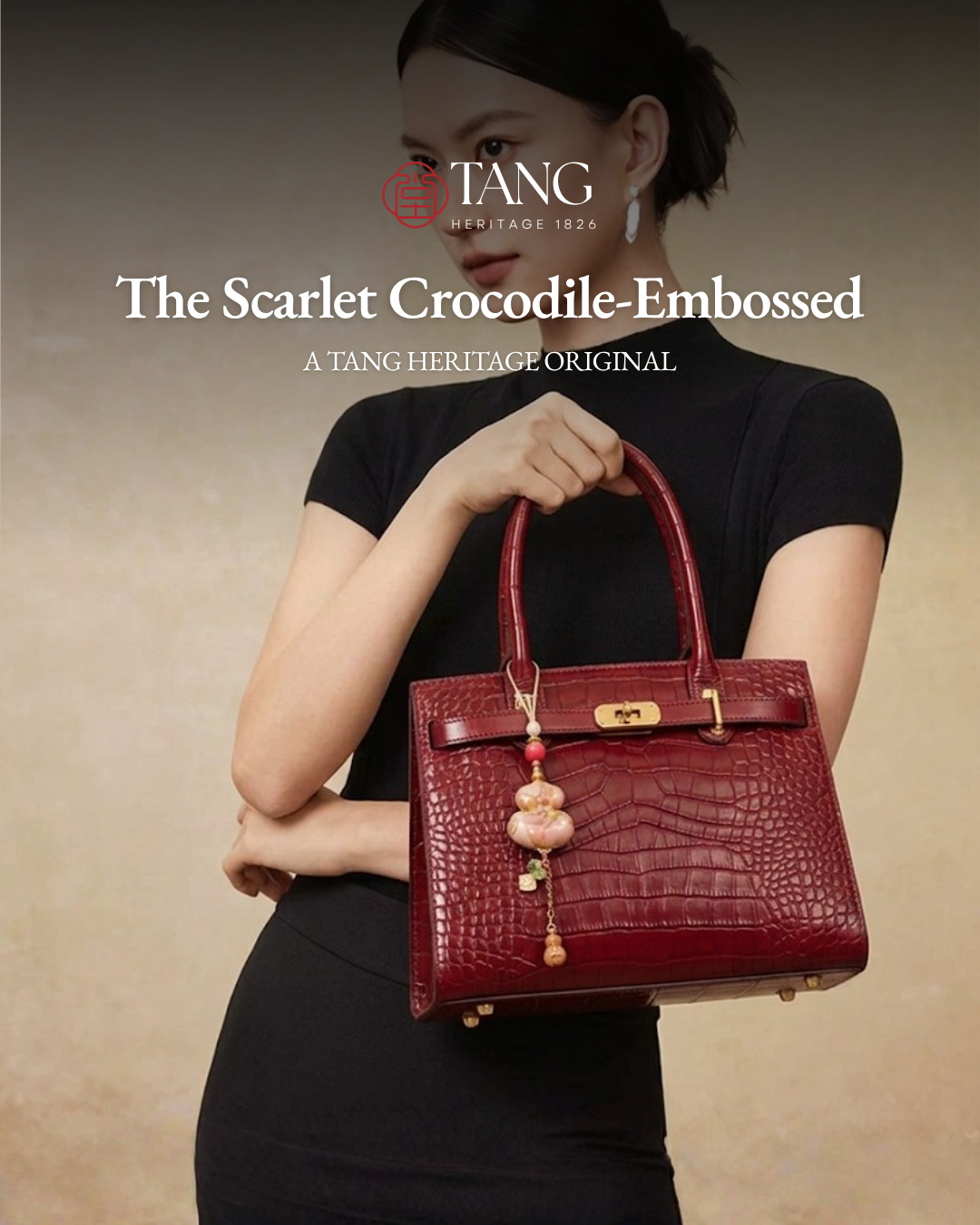 Tang Branded Rucksack Tang Heritage Red Collection