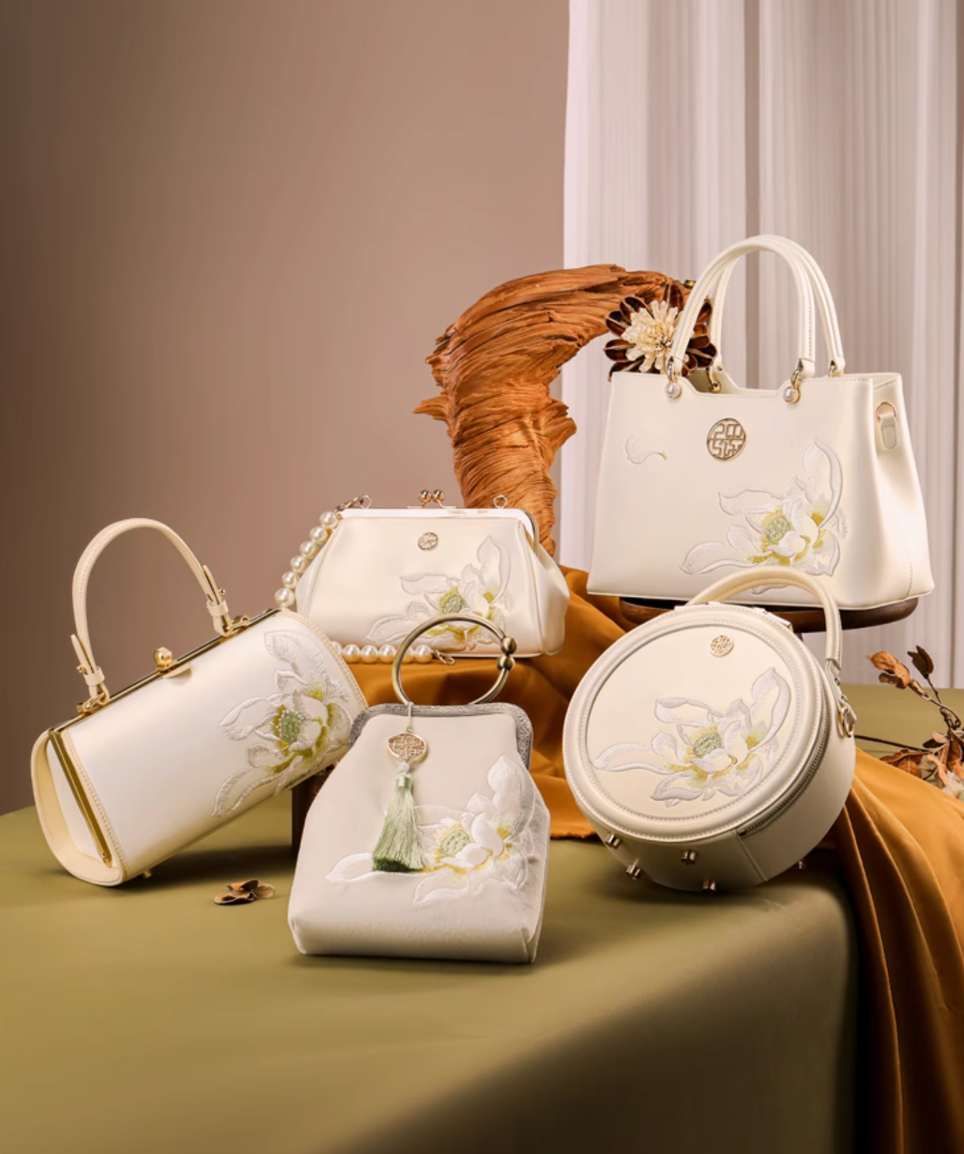 Lotus Poetry Bag Collection