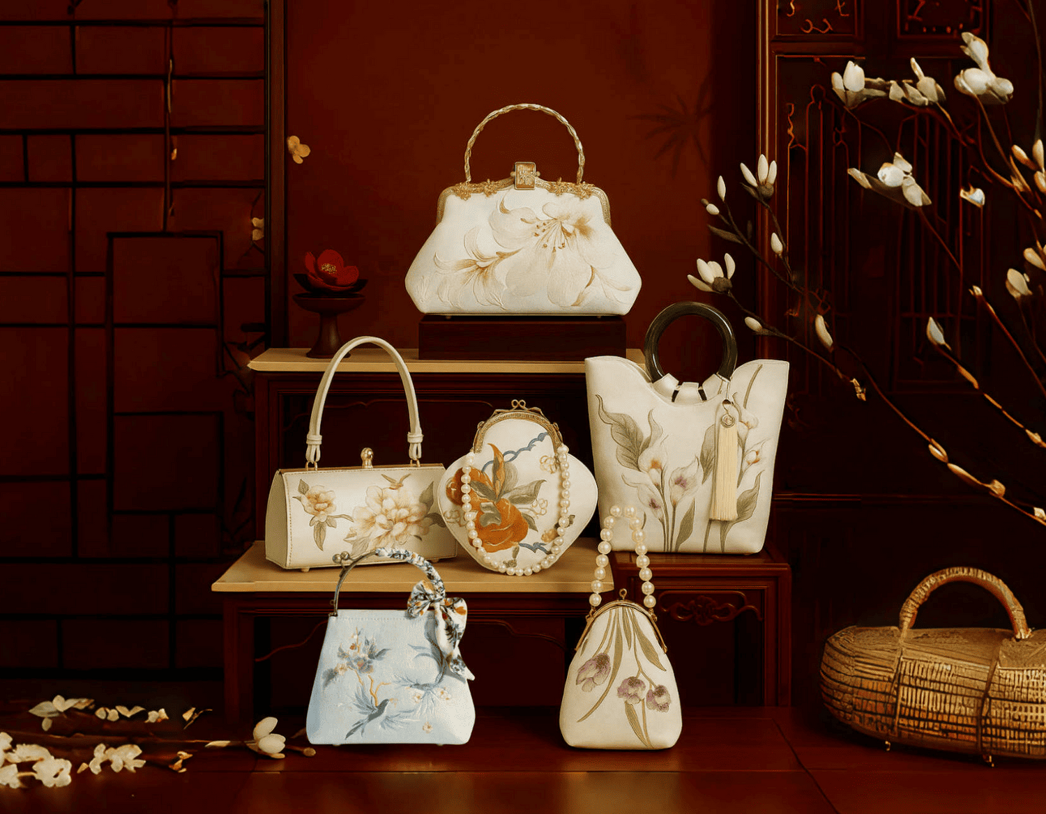 Tang Bloom Clutches