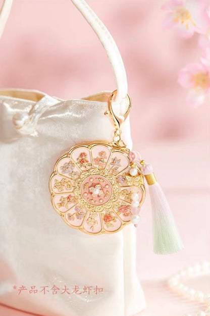 Twelve Flower Goddesses Pocket Mirror