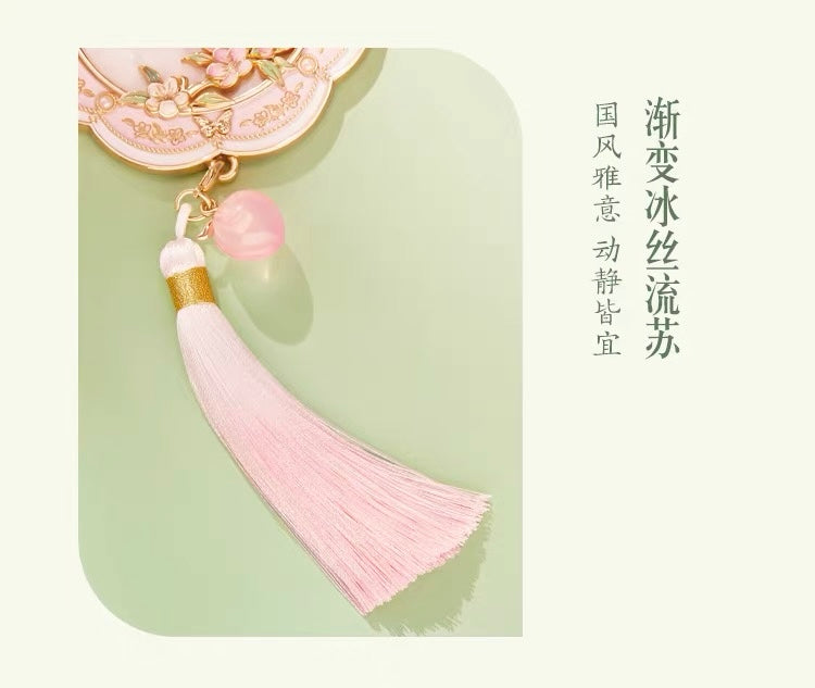 Peach and Plum in Bloom Mirror
