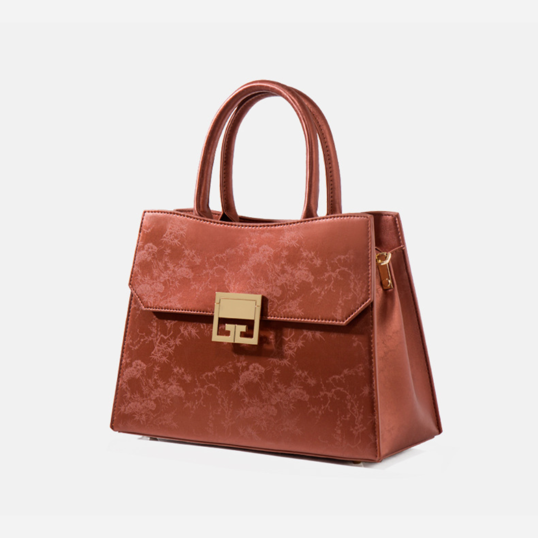 Tang Red 29 Silk Tote Bag II