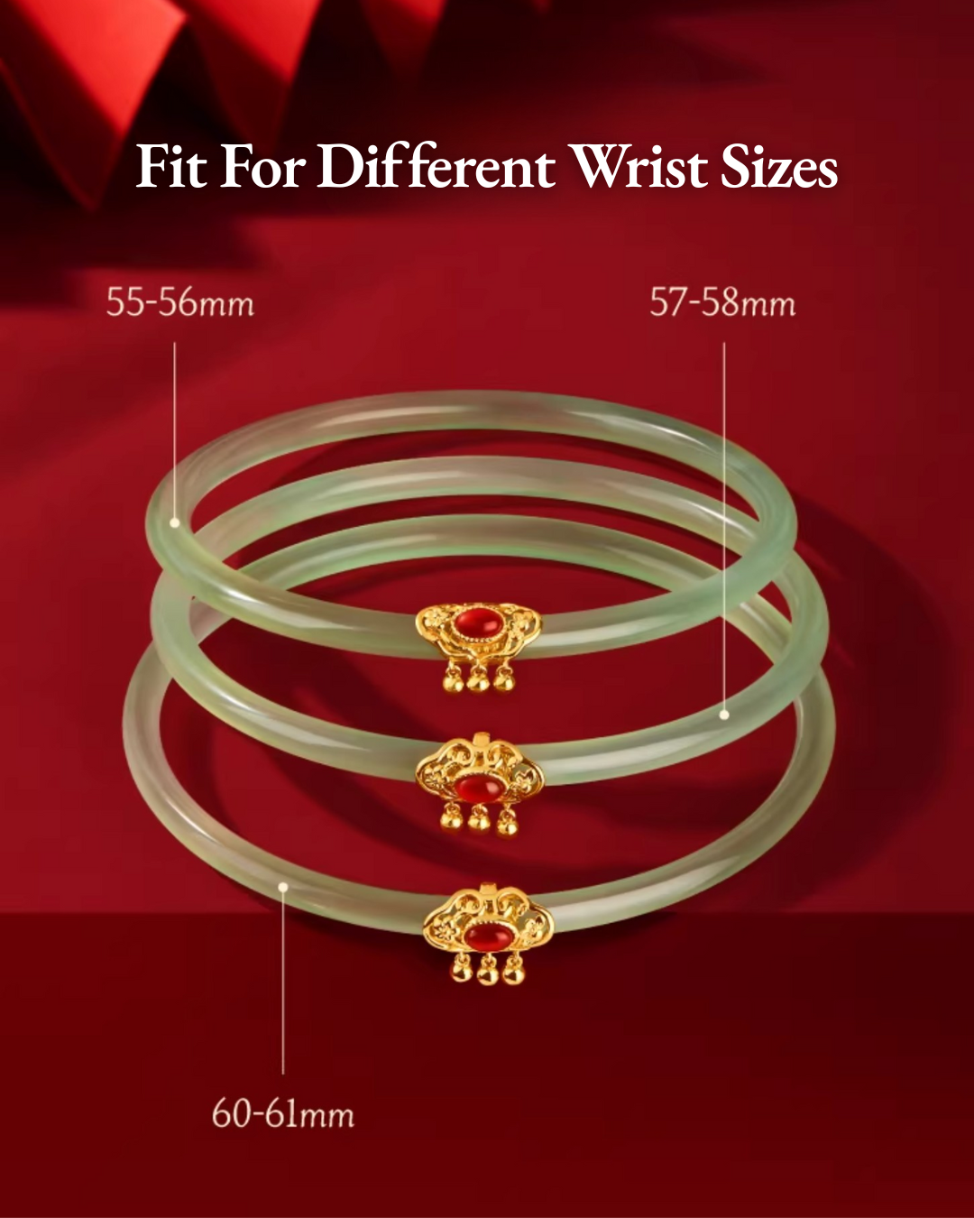Imperial Ruyi Jade Duo Bangles