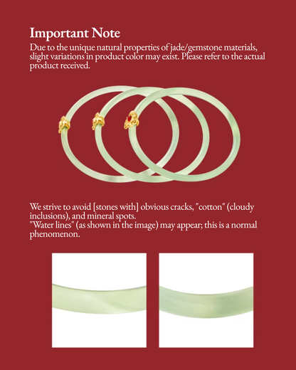 Imperial Ruyi Jade Duo Bangles