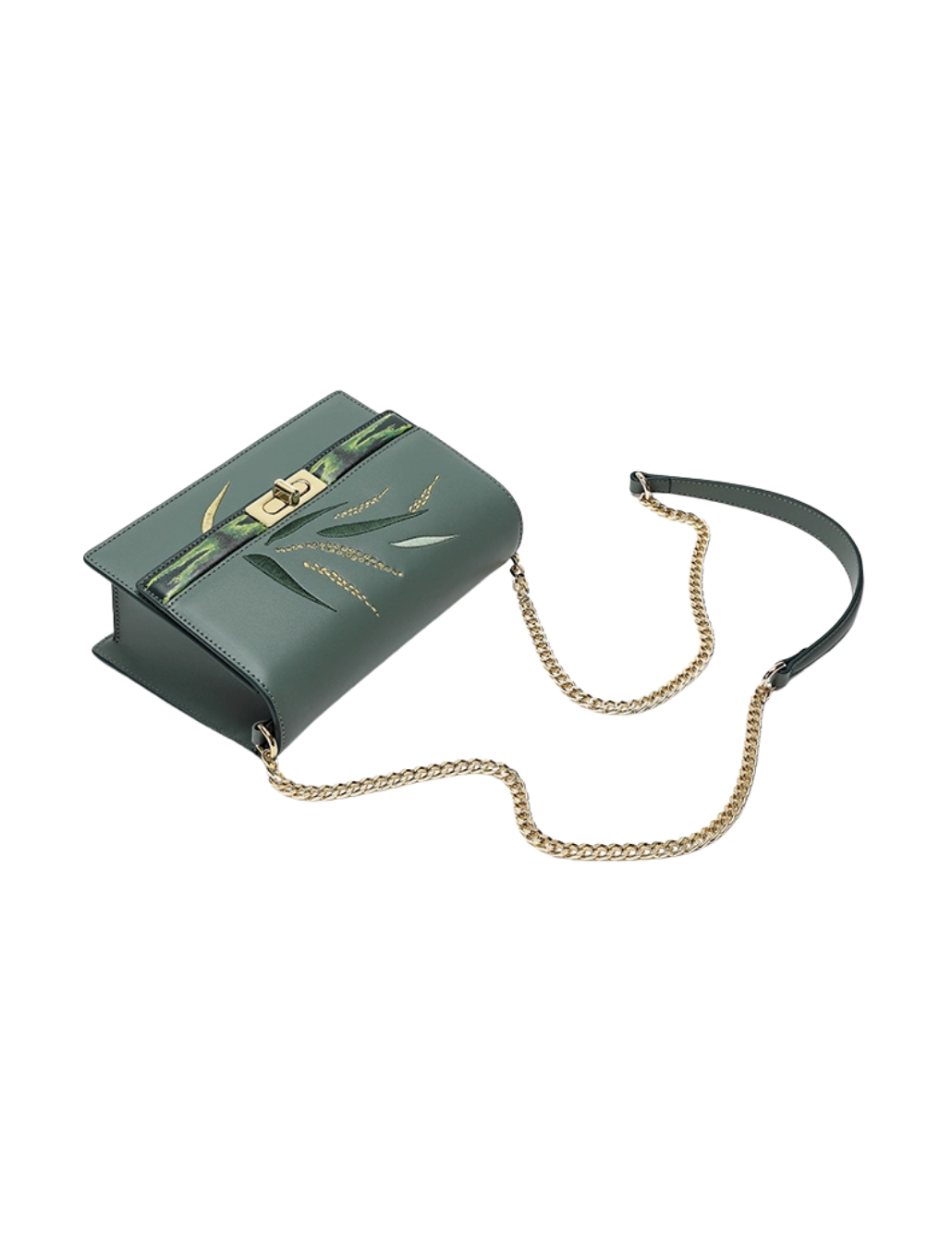 Tang Imperial 23 Embroidered Bamboo Sonata Clutch