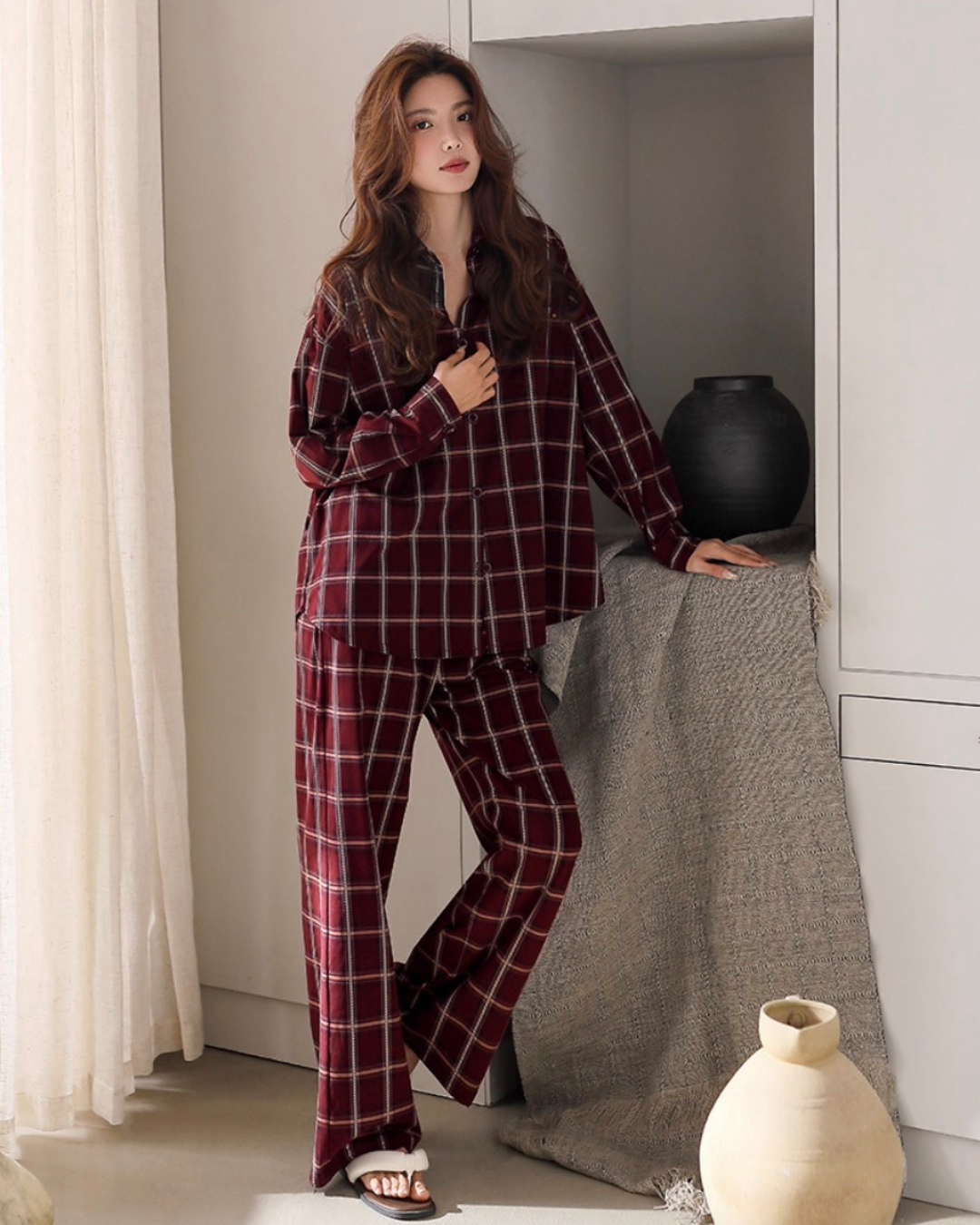 Hóng Pajamas Set (Long-Sleeve & Pants)