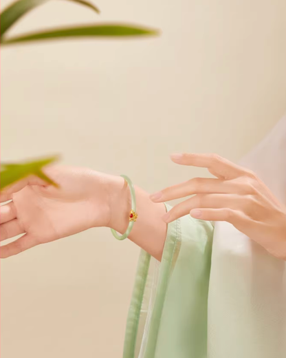 Imperial Ruyi Jade Duo Bangles