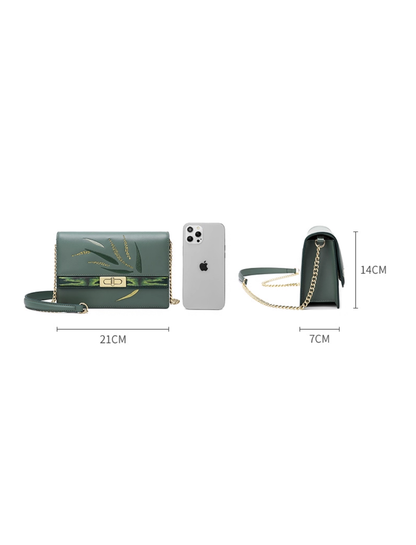 Tang Imperial 23 Embroidered Bamboo Sonata Clutch