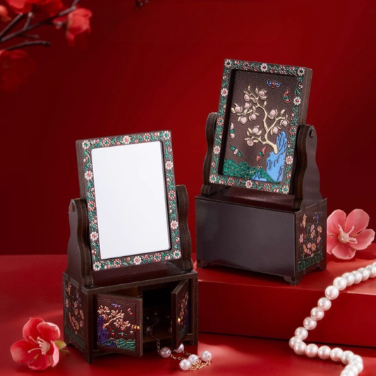 Vanity Relic Mirror Box Fridge Magnet