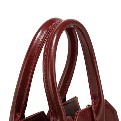 Tang Red 29 Glazed Scarlet Tote