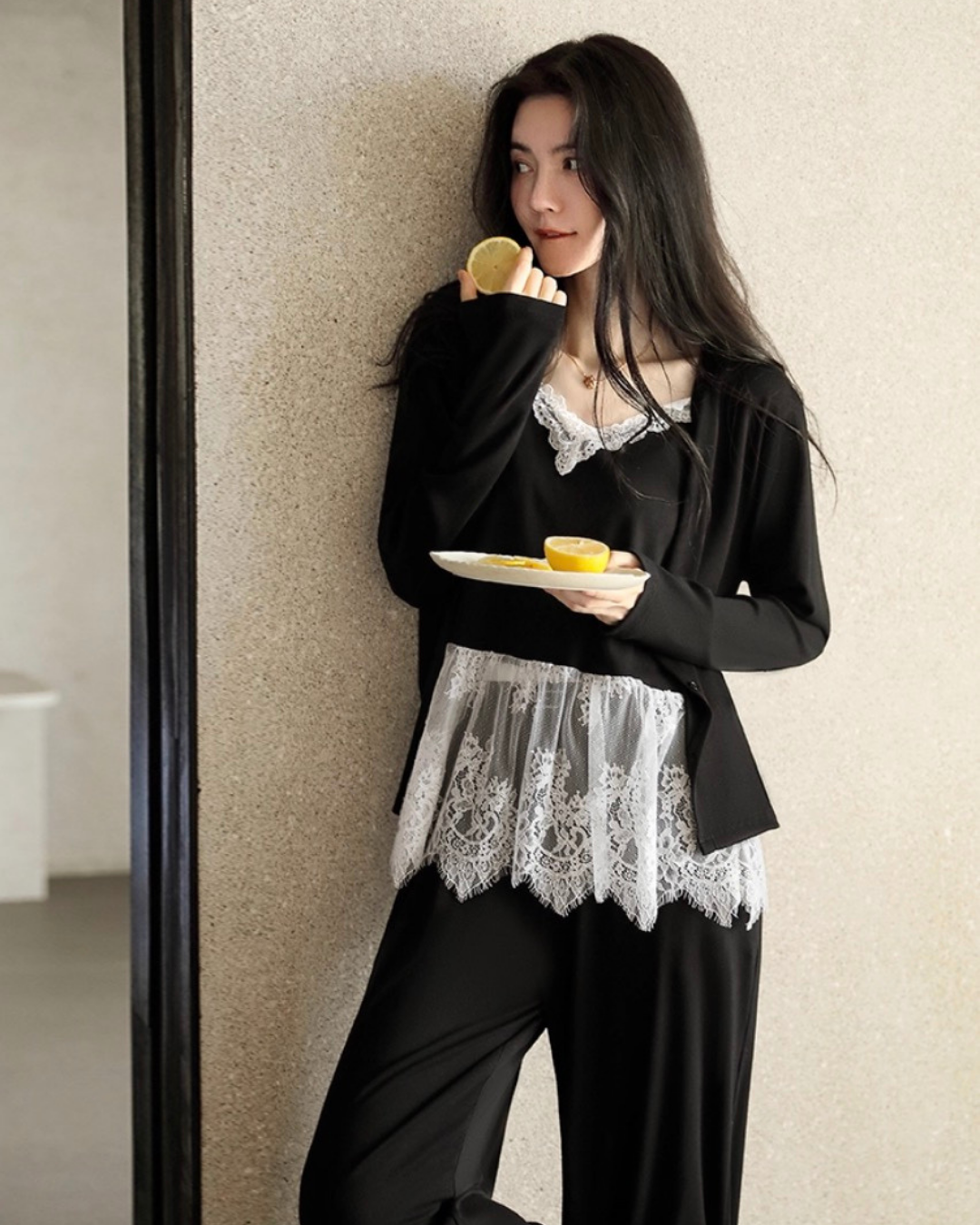 Xuě Pajamas Set (Midnight)