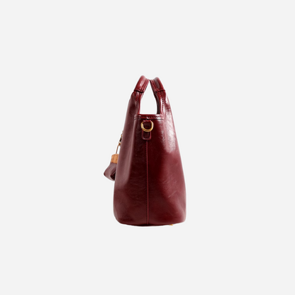 Tang Red 27 Glazed Scarlet Tote