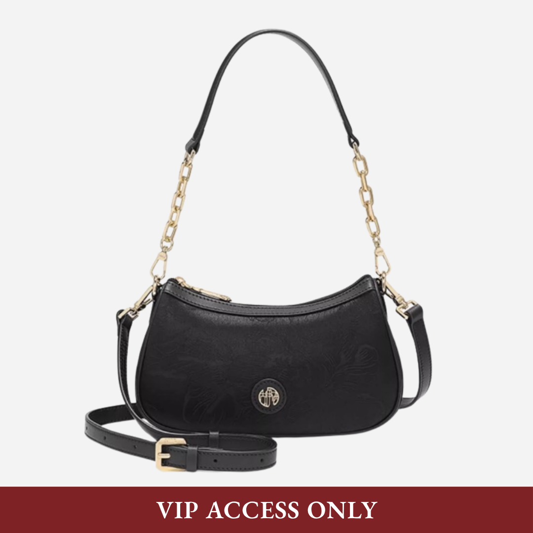 Tang Imperial 23 Cloud Silk Peony Shoulder Bag