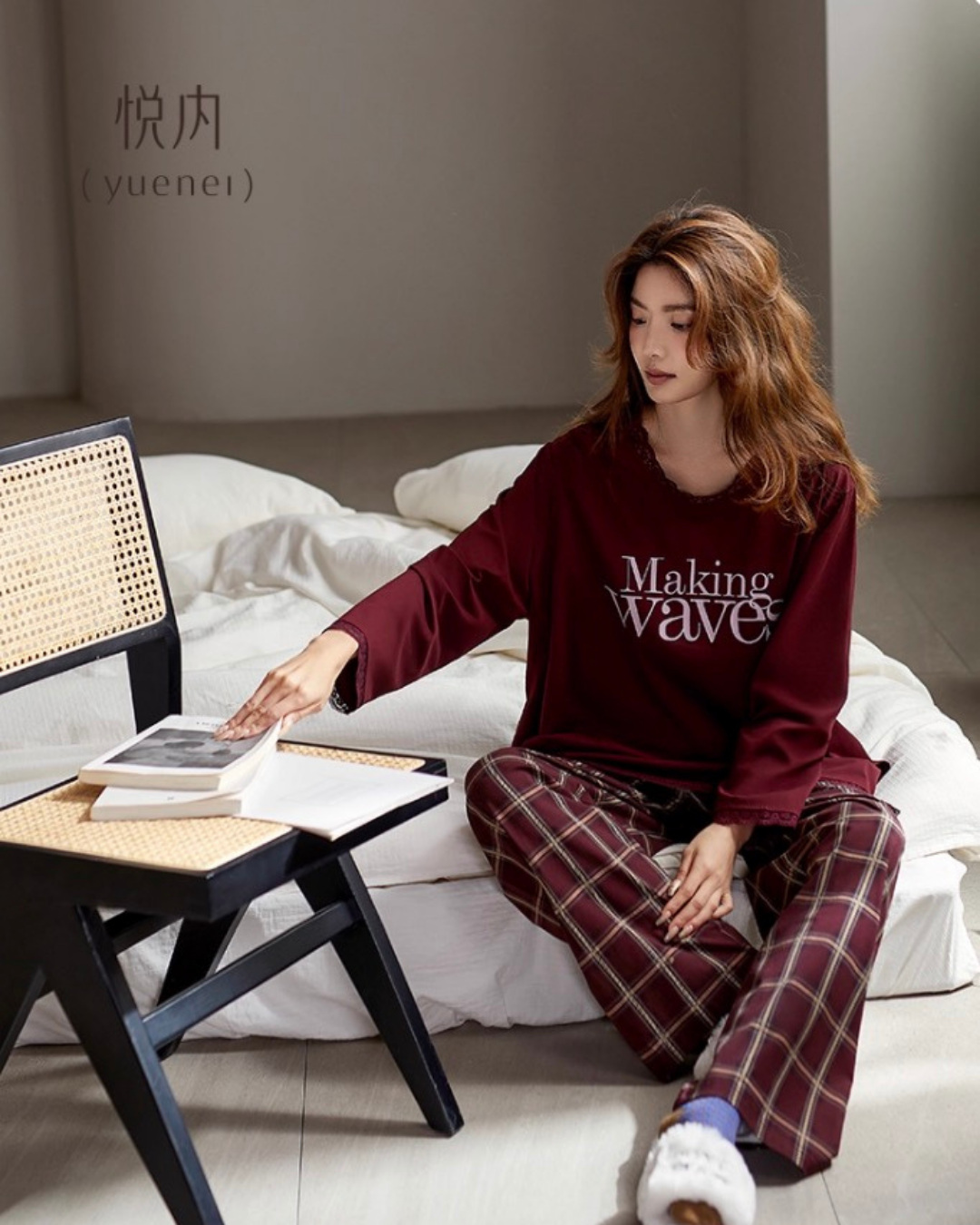 Hóng Pajamas Set (Shirt & Pants)