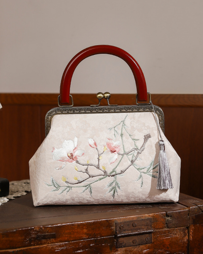 Tang Bloom Apricot Blossom Clutch