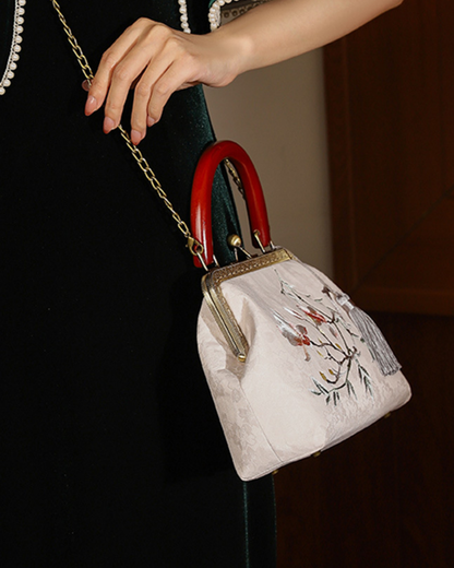 Tang Bloom Apricot Blossom Clutch