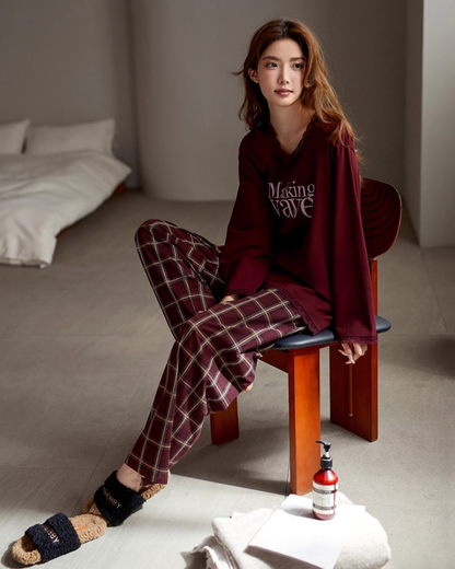 Hóng Pajamas Set (Shirt & Pants)