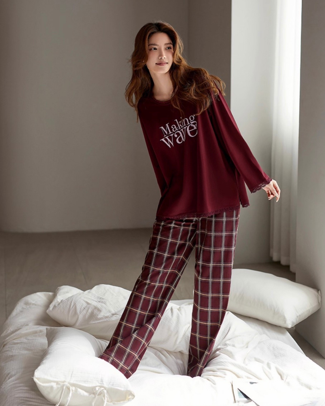 Hóng Pajamas Set (Shirt & Pants)
