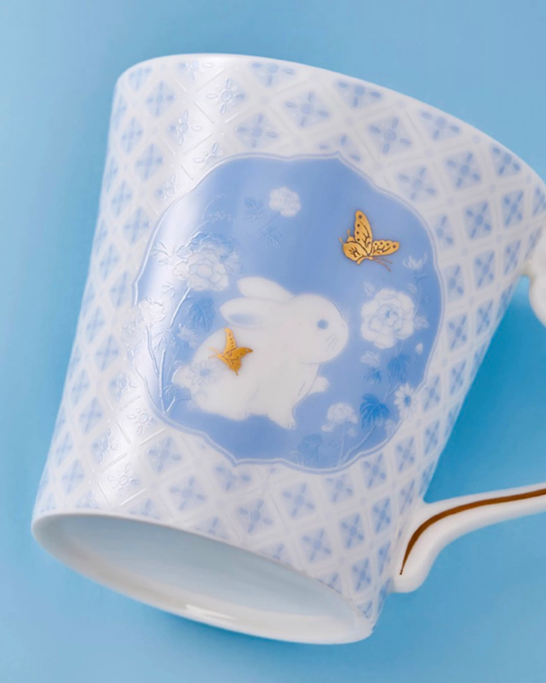 Jade Rabbit Cup & Saucer Set