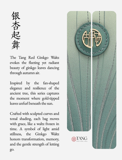 Tang Imperial 29 Embroidered Ginkgo Waltz Tote