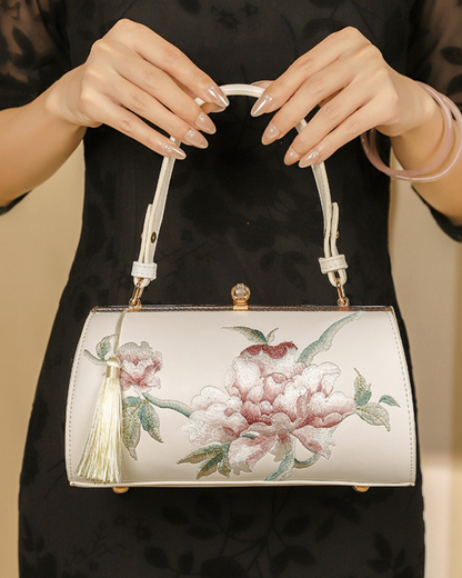 Tang Bloom Peony Clutch