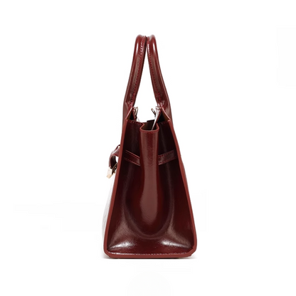Tang Red 29 Glazed Scarlet Tote