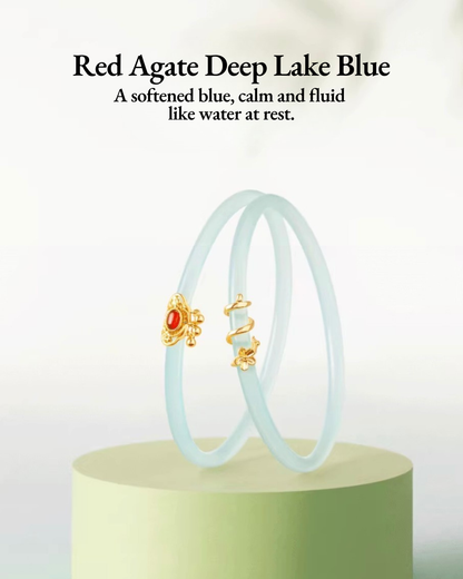 Imperial Ruyi Jade Duo Bangles