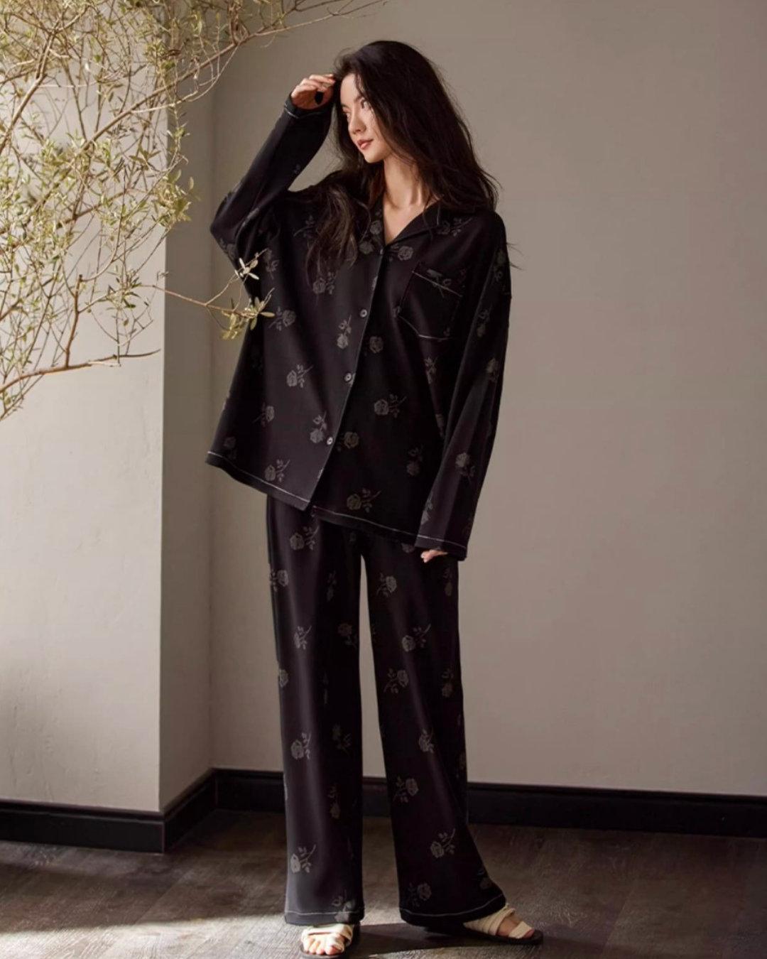 Xuán Pajamas Set (Long-Sleeve & Pants)